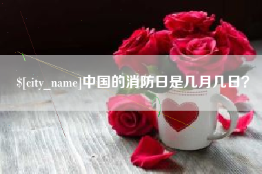 桐城中国的消防日是几月几日？