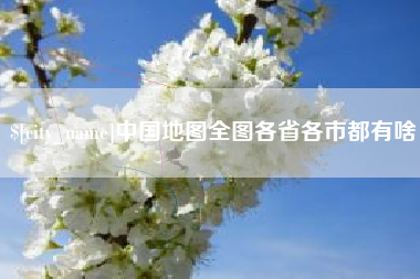 桐城中国地图全图各省各市都有啥