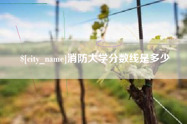 桐城消防大学分数线是多少
