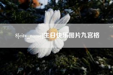 桐城生日快乐图片九宫格