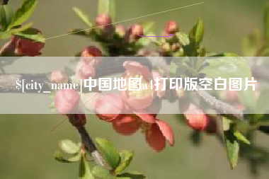桐城中国地图a4打印版空白图片