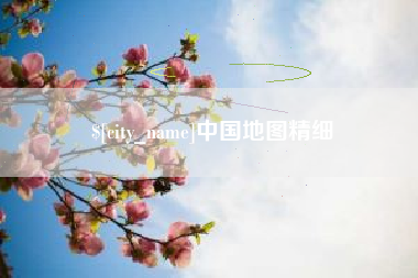 桐城中国地图精细