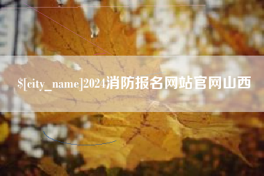 桐城2024消防报名网站官网山西