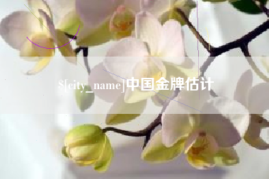桐城中国金牌估计