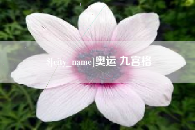 桐城奥运 九宫格
