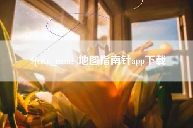 桐城地图指南针app下载