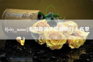 桐城全国查询失信被执行人名单