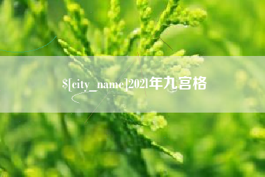 桐城202l年九宫格