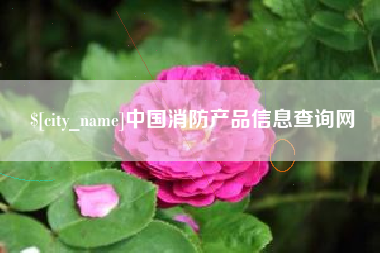 桐城中国消防产品信息查询网