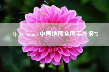 桐城中国地图全图手抄报75