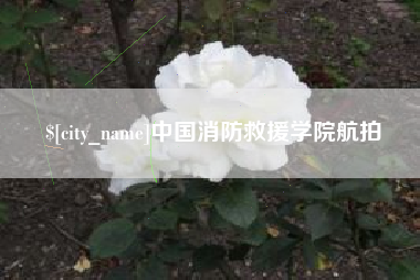 桐城中国消防救援学院航拍