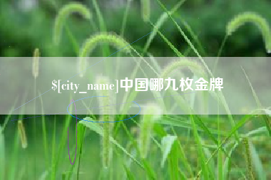 桐城中国哪九枚金牌