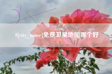 桐城免费卫星地图哪个好