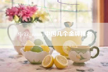 桐城中国几个金牌排名