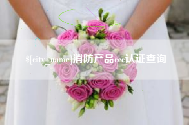 桐城消防产品ccc认证查询