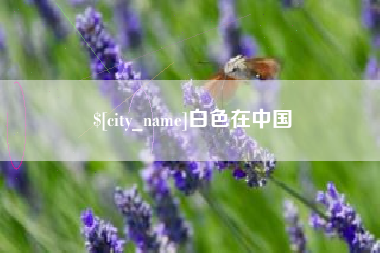 桐城白色在中国